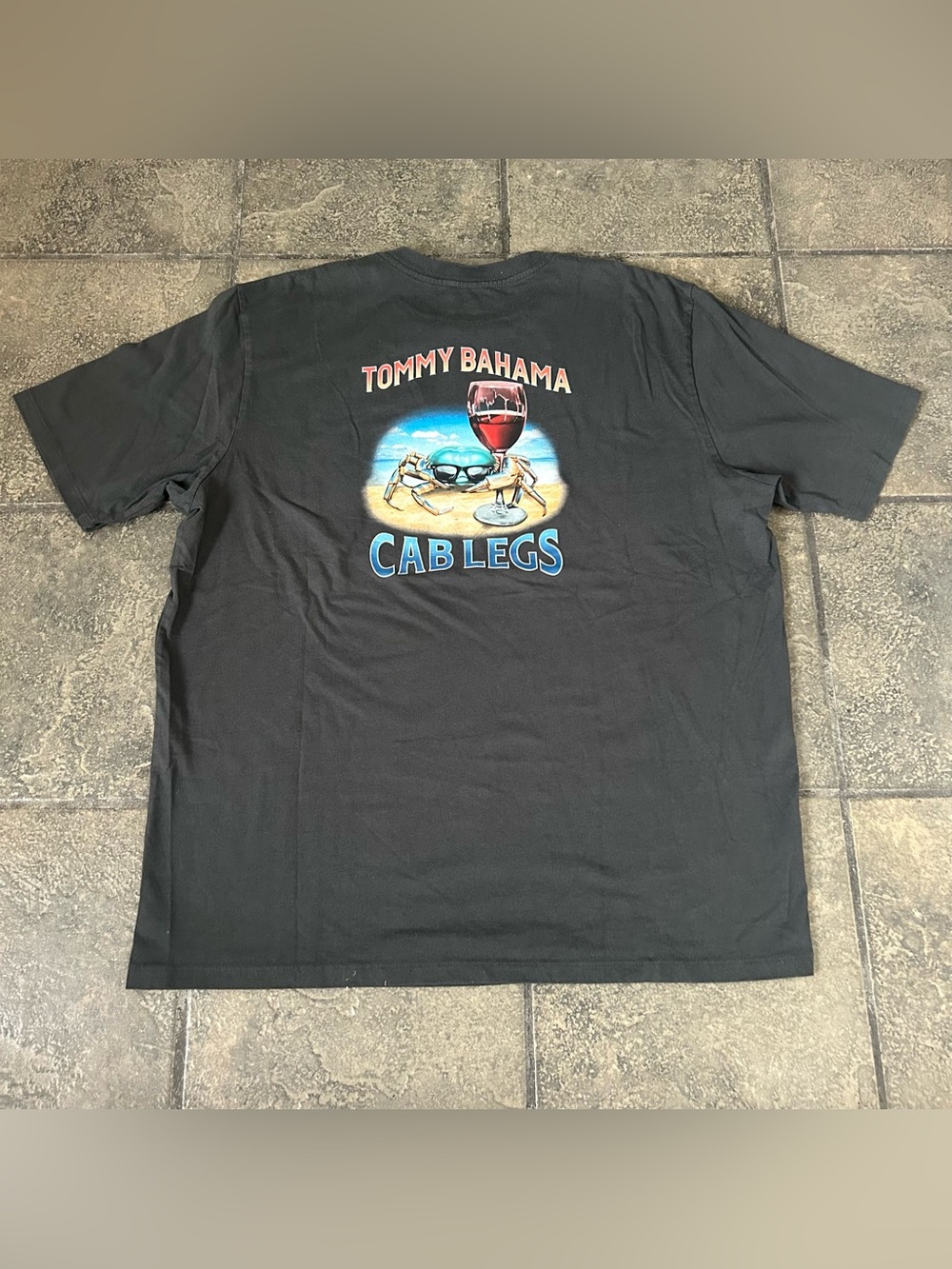 Tommy Bahama Men’s T Shirt XL “Cab Legs” Dad Tee